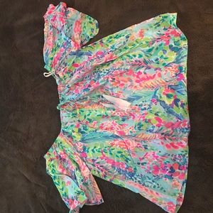 NWT Lilly Pulitzer off the shoulder sain top